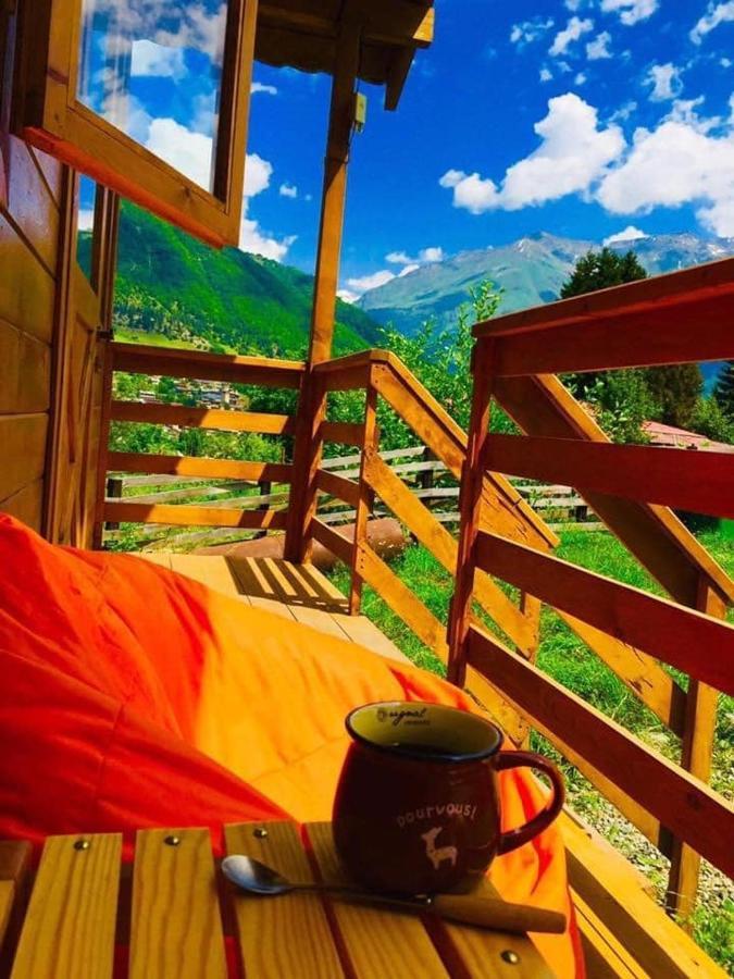 Mountain Cabins เมสเตีย ภายนอก รูปภาพ